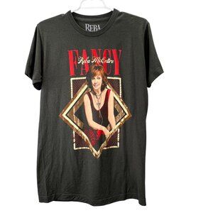 Reba McEntire Fancy T Shirt S Graphic Gray Short Sleeve Crewneck